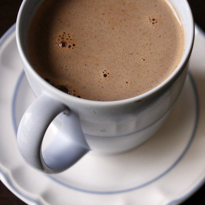 Cocktail Chocolate Drink